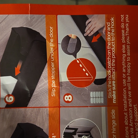 Door draft lit - Picture 2 of 2